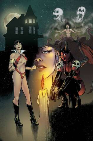 Vampirella vs. Purgatori #1 (7 Copy Sarraseca Virgin Cover)