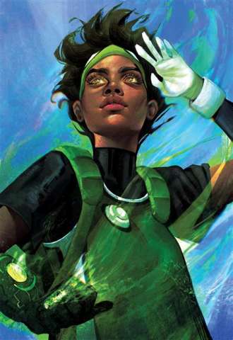 Green Lantern #8 (Juliet Nneka Card Stock Cover)
