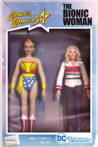 Wonder Woman '77 Meets The Bionic Woman #1 (Action Figure Cover)