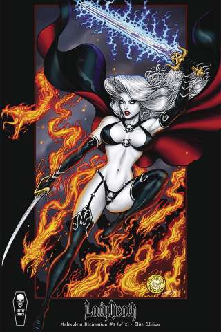 Lady Death: Malevolent Decimation #1 (Butler Cover)