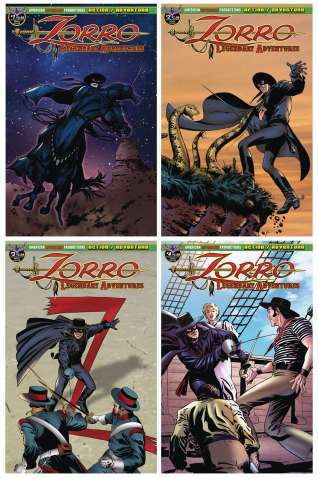 Zorro: Legendary Adventures #1-4 (Readers Set)