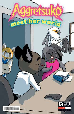 Aggretsuko: Meet Her World #1 (McDonald Cover)