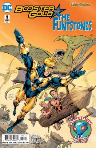 Booster Gold / The Flintstones Special #1 (Variant Cover)