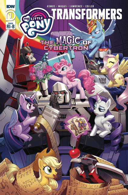 My Little Pony / The Transformers II #1 (25 Copy Anna Malkova Cover)
