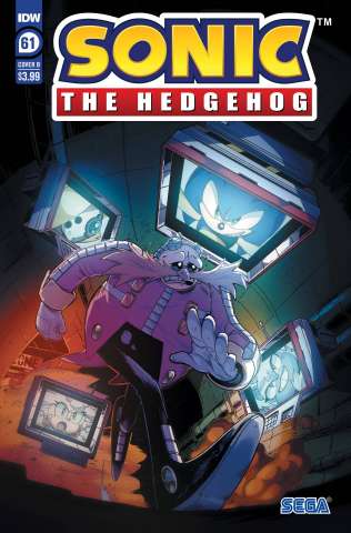 Sonic the Hedgehog #61 (Arq Cover)