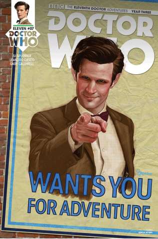 Doctor Who: New Adventures with the Eleventh Doctor, Year Three #7 (Myers Cover)