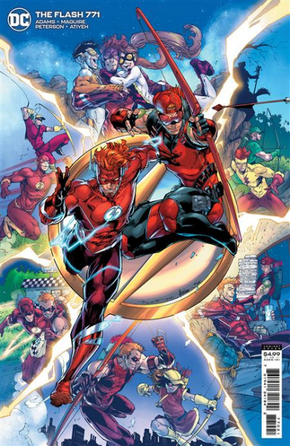 The Flash #771 (Brett Booth Card Stock Cover)