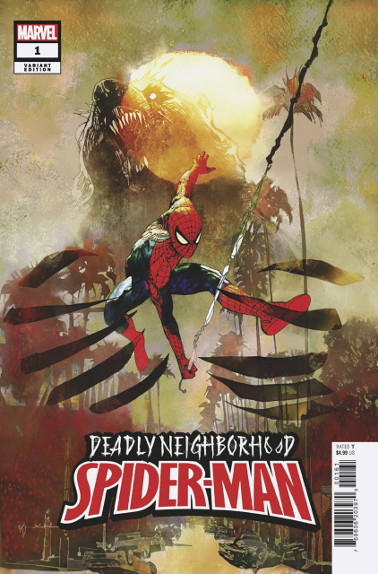 Deadly Neighborhood Spider-Man #1 (50 Copy Sienkiewicz Cover)