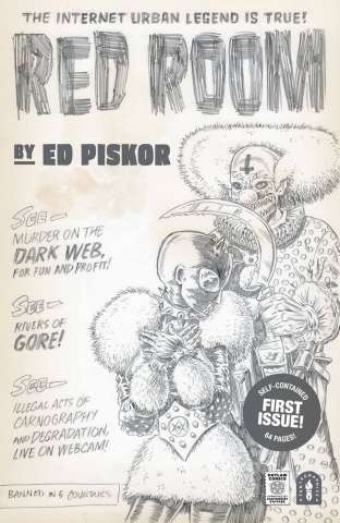 Red Room #1 (2nd Printing Sketch Cover)