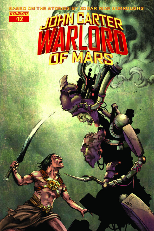 John Carter Warlord of Mars 12 (Subscription Cover