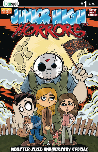Junior High Horrors Monster-Sized Anniversary Special (Dongarra Cover)