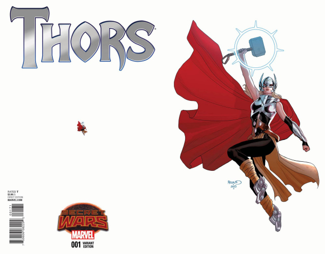 Thors #1 (Renaud Ant-Sized Cover)