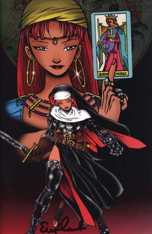 Warrior Nun #1 (Scorpio Rose Commemorative Signed Cover)