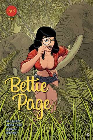 Bettie Page #3 (Kano Cover)