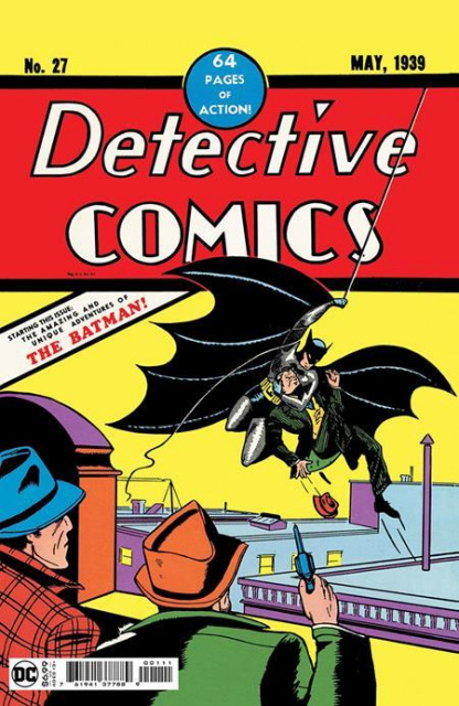 Detective Comics #27 (Facsimile Edition Bob Kane Cover Batman Day 2024)