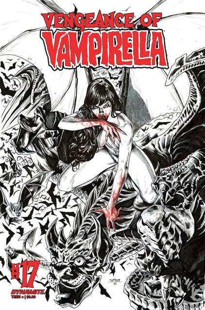 Vengeance of Vampirella #17 (11 Copy Sta Maria B&W Cover)