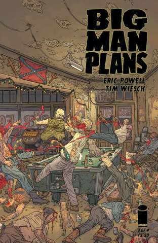 Big Man Plans #3 (Darrow 30 Copy Cover)