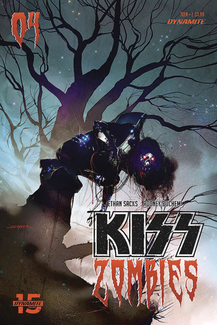 KISS: Zombies #4 (Sayger Cover)