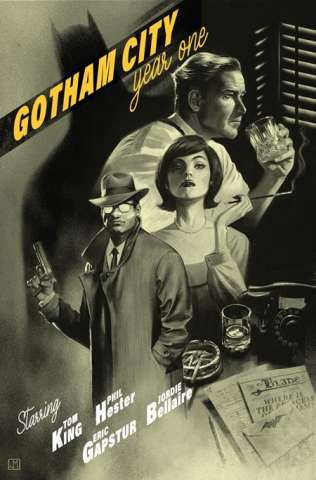 Gotham City: Year One #6 (Jorge Molina Cover)