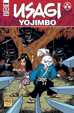 Usagi Yojimbo #9 (Sakai Cover)