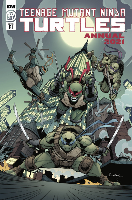 Teenage Mutant Ninja Turtles Annual 2021 (10 Copy Max Dunbar Cover)