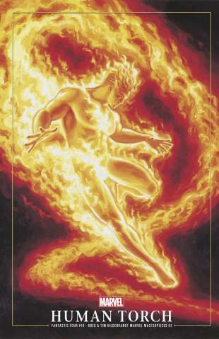 Fantastic Four #18 (Hildebrandt Human Torch MMP III Cover)