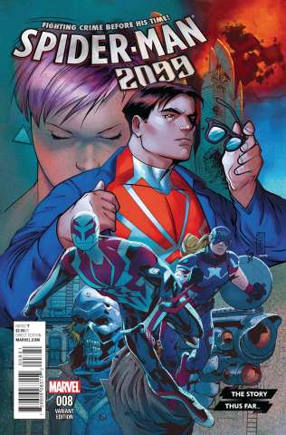 Spider-Man 2099 #8 (Leonardi Story Thus Far Cover)