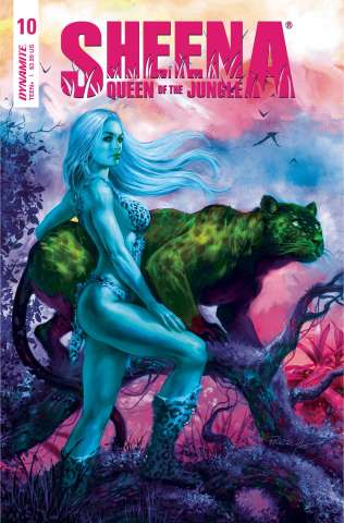 Sheena: Queen of the Jungle #10 (Parrillo Ultraviolet Cover)