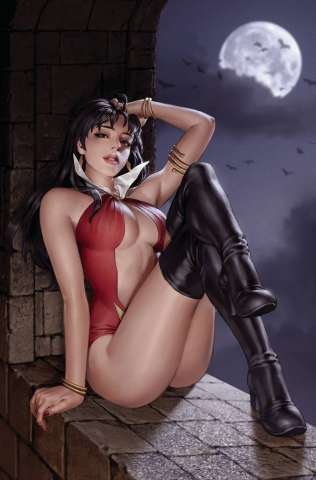 Vampirella vs. The Superpowers #2 (25 Copy Yoon Virgin Cover)