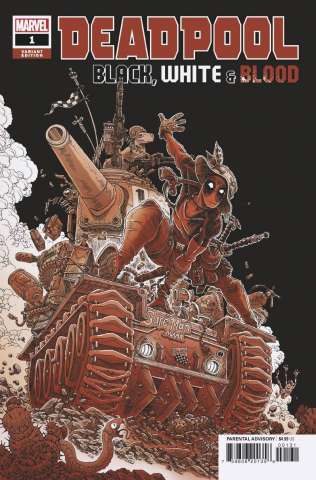 Deadpool: Black, White & Blood #1 (Stokoe Cover)