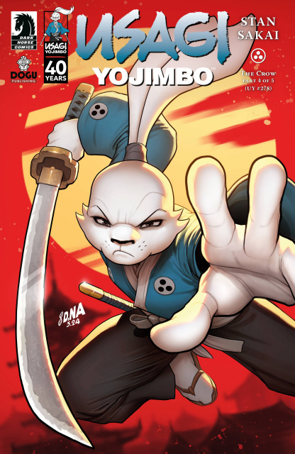 Usagi Yojimbo: The Crow #4 (Nakayama Cover)