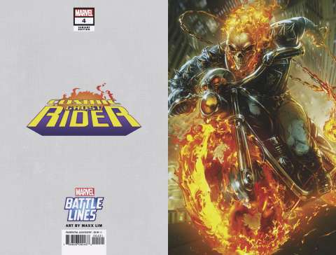 Cosmic Ghost Rider #4 (Maxx Lim Marvel Battle Lines Cover)