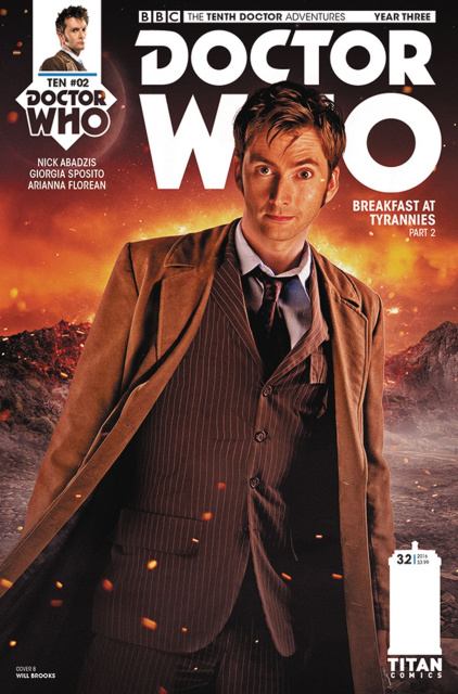 Doctor Who: New Adventures with the Tenth Doctor, Year Three #2 (Photo Cover)