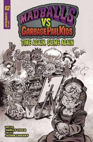 Madballs vs. Garbage Pail Kids: Time Again, Slime Again #2 (20 Copy Cover)