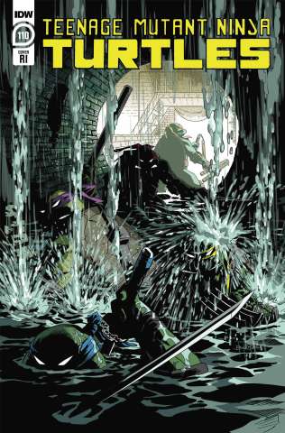 Teenage Mutant Ninja Turtles #110 (10 Copy Ben Bates Cover)