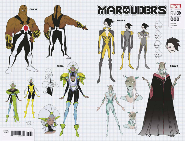 Marauders #8 (10 Copy Carlini Design Cover)