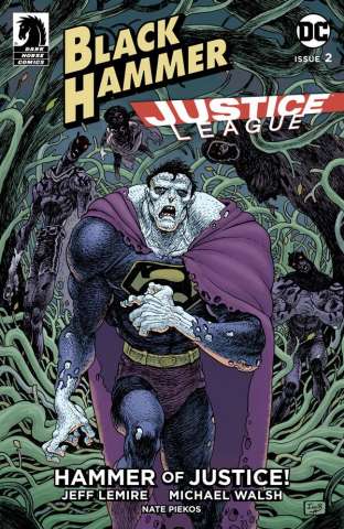 Black Hammer / Justice League #2 (Bertram Cover)