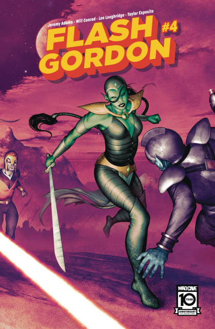 Flash Gordon #4 (Frazer Irving Connecting Cover)