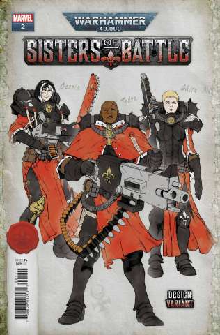 Warhammer 40,000: Sisters of Battle #2 (Salazar Design Cover)