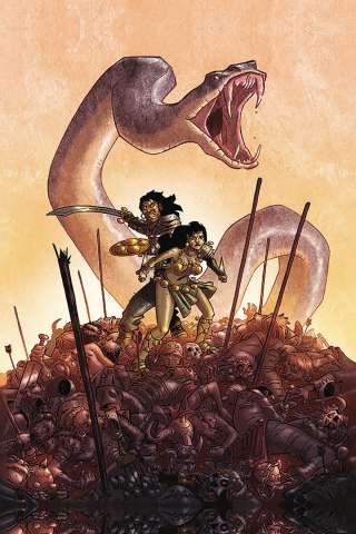 The Cimmerian: Queen of the Black Coast #1 (Pierre Alary Cover)