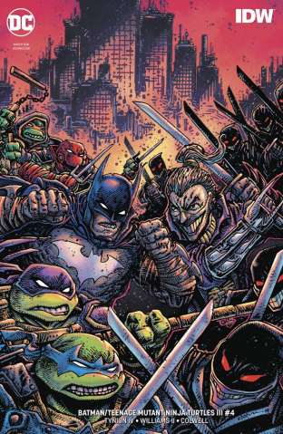 Batman / Teenage Mutant Ninja Turtles III #4 (Variant Cover)