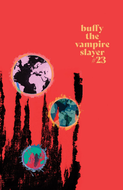 Buffy the Vampire Slayer #23 (Fire Carey Cover)
