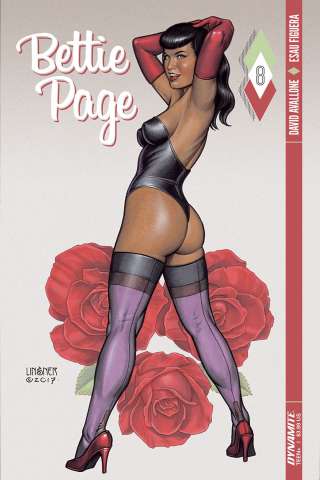 Bettie Page #8 (Linsner Cover)