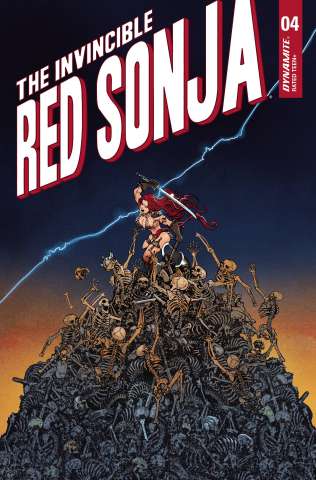 The Invincible Red Sonja #4 (Premium Moritat Cover)