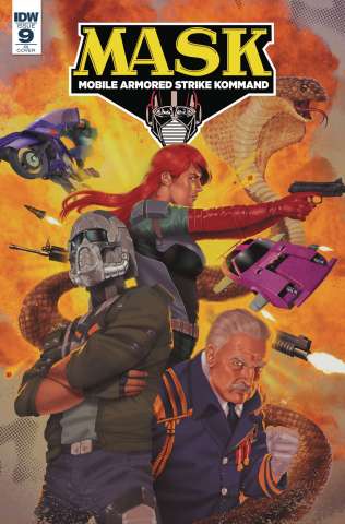 M.A.S.K.: Mobile Armored Strike Kommand #9 (10 Copy Cover)