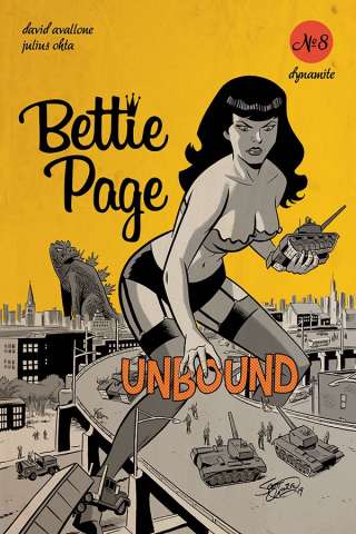 Bettie Page: Unbound #8 (Chantler Cover)