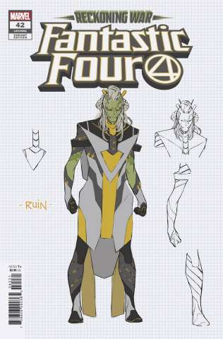 Fantastic Four #42 (Silva Concept Art Cover)