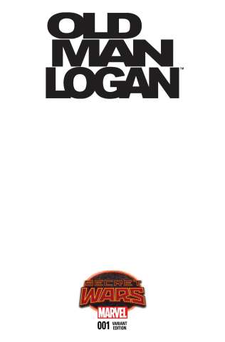 Old Man Logan #1 (Blank Cover)