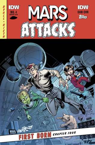 Mars Attacks First Born #4 (Subscription Cover)