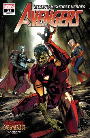 Avengers #33 (Benjamin Marvel Zombies Cover)